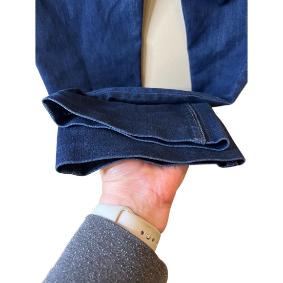 DL1961 Jennifer Dark Wash 5 Pocket High Rise 4 Way Stretch Bootcut Jeans 28 - Picture 10 of 10